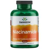 SWANSON Niacinamide 500 mg (250 kaps.)