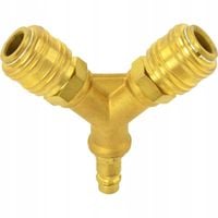 Trójnik pneumatyczny 1/2" ze złączkami GEKO G02995