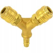 Trójnik pneumatyczny 1/2" ze złączkami GEKO G02995