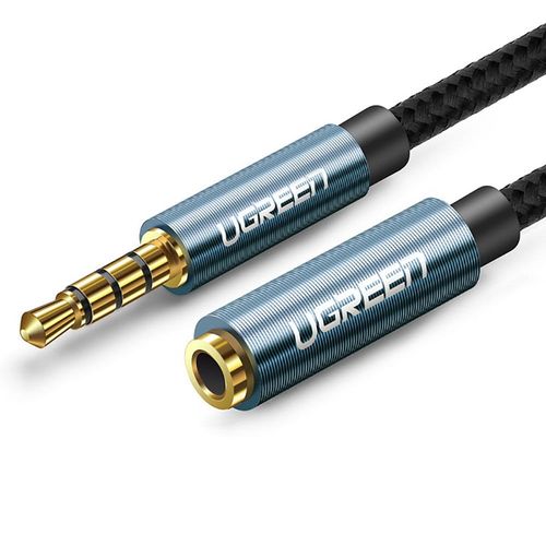 Ugreen kabel adapter przedłużacz AUX mini jack 3,5 mm 2m niebieski AV118 na Arena.pl