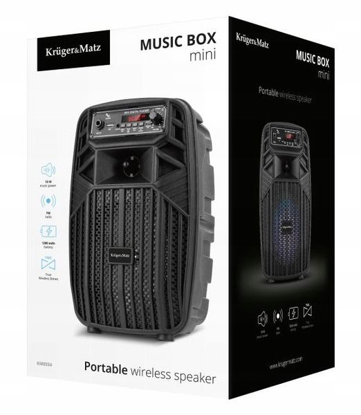 Głośnik Bluetooth TWS USB SD AUX FM Karaoke zdjęcie 5