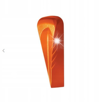 FISKARS Klin do rozłupywania drewna drzewa stalowy obrotowy karbowany 2,2kg