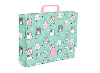 teczka z rączką a4 xl charming cats stright 2666