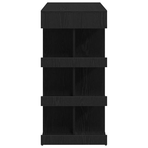 Stół barowy z półką Czarny dąb 100 x 48 x 101.5 cm na Arena.pl