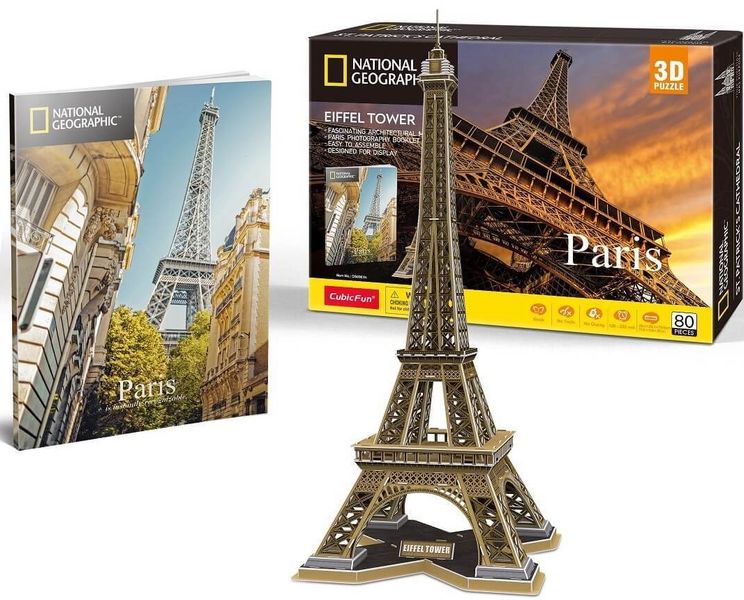 Puzzle 3D National Geographic Paryż 9988 zdjęcie 1