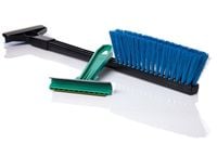 skrobaczka do szyb mosiężna murska 575 + szczotka zmiotka do śniegu 585