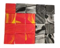 Cukrowe kwadraciki, kafelki lawa kamień tort jak z Minecraft