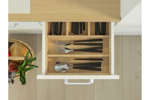 SZUFLADA GTV AXIS PRO 450B1 ŚREDNIA L450 H116 BIAŁA CICHY DOMYK WYSUW na Arena.pl