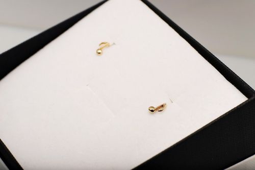 Złote kolczyki KZC5151 na Arena.pl