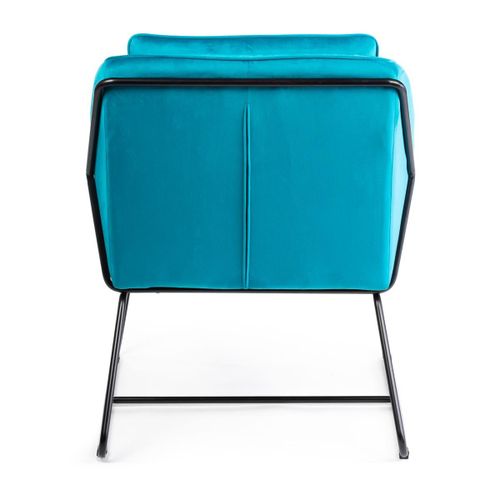 Fotel Stella Black Turquoise na Arena.pl