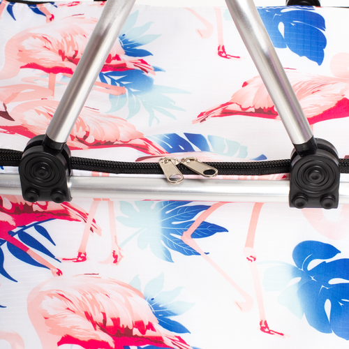 Kosz Termiczny 30L Składany Na Piknik I Zakupy - Wzór Różowy Flaming na Arena.pl