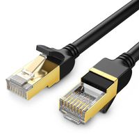okrągły kabel sieciowy ugreen nw107 ethernet rj45, cat.7, stp, 10m