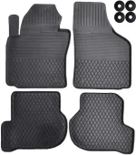 VW Golf 5 V 6 VI PLUS dywaniki gumowe korytkowe