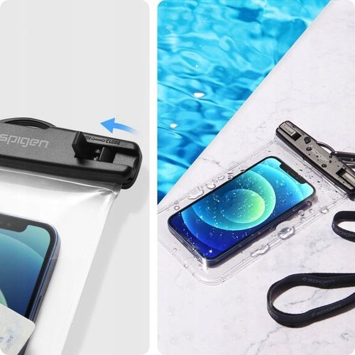 SPIGEN WODOODPORNE ETUI na iPhone 8 SE XS XR 11 12 13 14 15 / mini Pro Max na Arena.pl