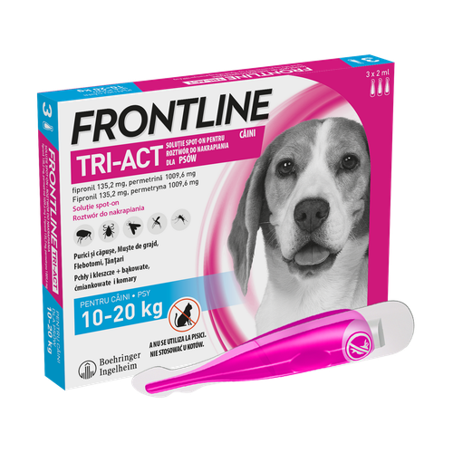 frontline tri-act dla psów 3x2ml na Arena.pl