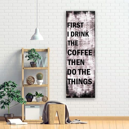 Deco Panel, Cytat o kawie 45x140 na Arena.pl