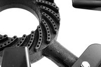 TABORET GAZOWY PALNIK KUCHENKA ZTERMOPARA 9kV ATEST EUROPEJSKI NACISK 200KG