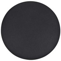 Kinkiet LAMPA okrągła K-4680 Kaja ścienna OPRAWA metalowa przyścienna czarna