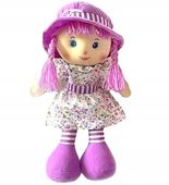 LALKA DUŻA SZMACIANA 35 CM PRZYTULANKA MASKOTKA SZMACIANKA