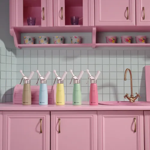 Syfon do bitej śmietany Taupe 0,5 L - Hendi 975893 na Arena.pl