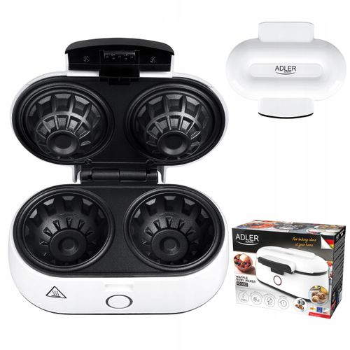 Wypiekacz Do Miseczek Waflowych Adler Ad3062 1400W Nieprzywierająca Powłoka na Arena.pl