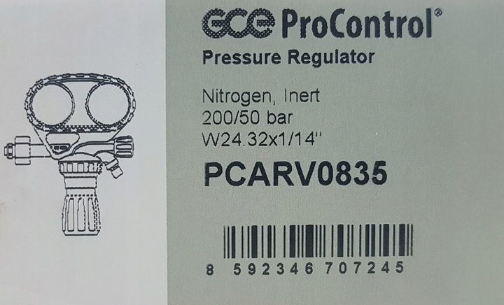 Reduktor Azotowy Azot GCE Procontrol 50Bar Klima Klimatyzacja zdjęcie 5