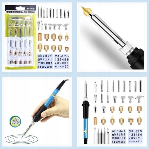 LUTOWNICA 60W wypalarka drewna PIROGRAF etui na Arena.pl