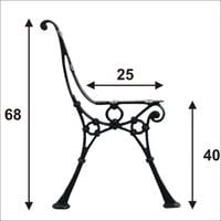 noga do ławki średnia (4deski) - noga sre3