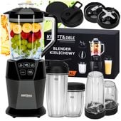 KRAFTDELE BLENDER KIELICHOWY Z POKRYWKĄ 1500ML + 800ML + 400ML 1850W KD4149