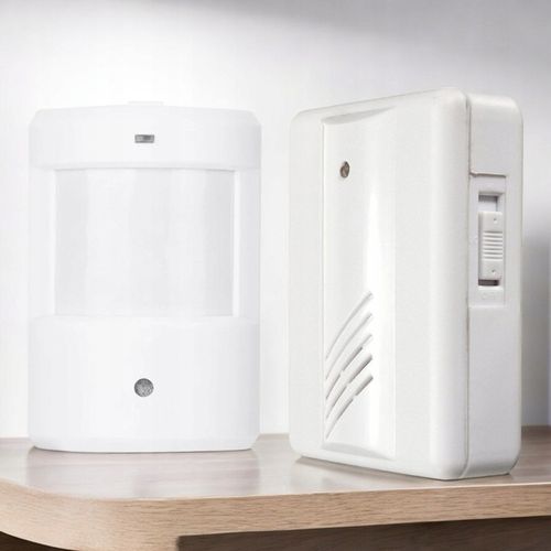 CZUJNIK RUCHU ALARM BEZPRZEWODOWY CZUJKA RUCHU SYGNALIZATOR WEJŚCIA KONTROL na Arena.pl