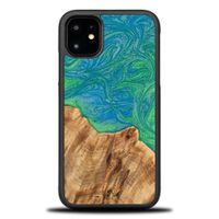 etui bewood unique na iphone 11 - neons - tokyo