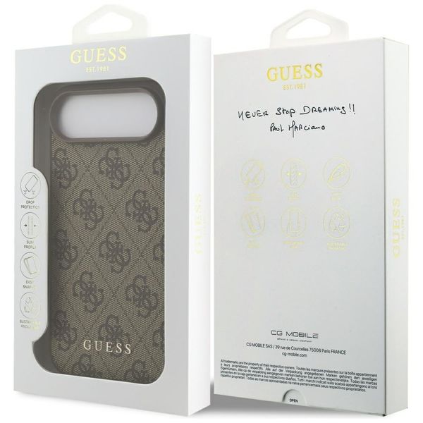 Etui Guess 4G Classic do iPhone Air brązowy zdjęcie 8