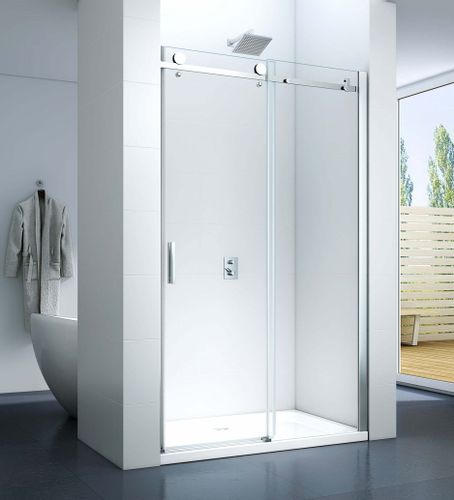 Drzwi prysznicowe przesuwne MSV200 - SWISS MEYER 150 cm na Arena.pl