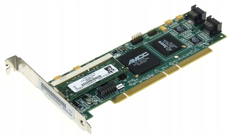 CONTROLLER SATA 3WARE 9500S-4LP RAID 128MB PCI-X zdjęcie 1
