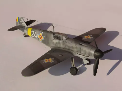BF-109G-4 Hungarian A.F., C-83, 1:72 na Arena.pl