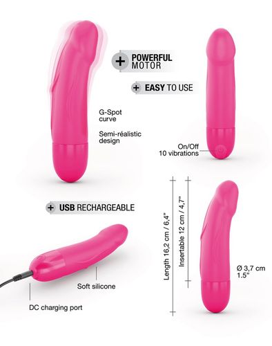 REAL VIBRATION S MAGENTA 2.0   RECHARGEABLE na Arena.pl