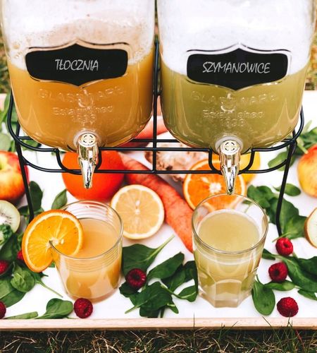 Sok Jabłko Limonka 100% Tłocznia Szymanowice 5l NFC Tłoczony na Arena.pl