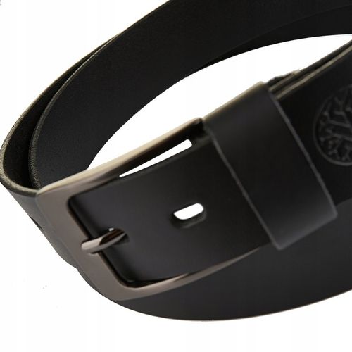 Betlewski Pasek męski skóra naturalna prostokątna klamra trwały 105 na Arena.pl