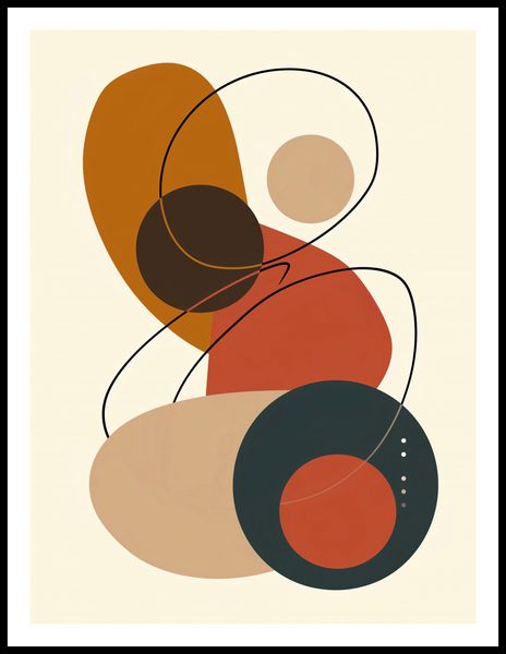 Plakat 60x80cm Geometria Harmonii zdjęcie 3