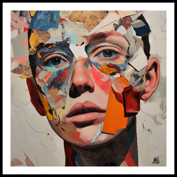 Plakat 60x60cm Podział Samego Siebie zdjęcie 3