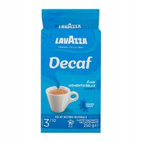 Lavazza Decaf Classico WŁOSKA bezkofeinowa kawa mielona 250g