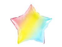 Balon foliowy gwiazda, kolorowy, 45 cm (18 cali) [balon na hel]