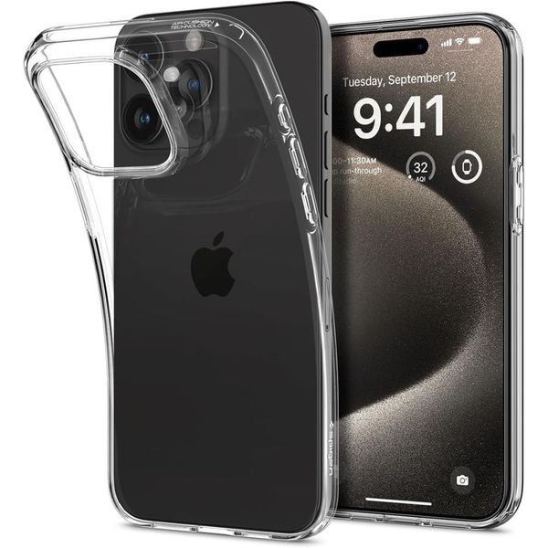SPIGEN LIQUID CRYSTAL IPHONE 15 PRO MAX CRYSTAL CLEAR zdjęcie 1