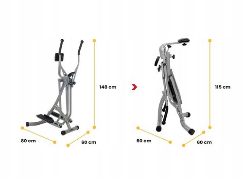 Orbitrek Christopeit Walker srebrny na Arena.pl