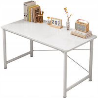 BIURKO KOMPUTEROWE STOLIK BIAŁE NOWOCZESNE SKANDYNAWSKIE LOFT DUŻE 100 CM