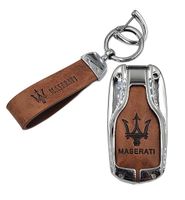3w1 MASERATI ETUI na kluczyk pilot BRELOK skórzany Ghibli Quattroporte