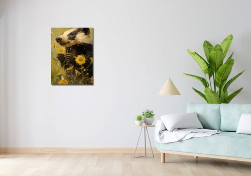 Obraz 50x70cm Łąka w Oczach Borsuka na Arena.pl