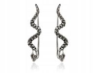 NAUSZNICE KOLCZYKI WĘŻE ŻMIJE ŻMIJKI SNAKE kn206 1,2g.