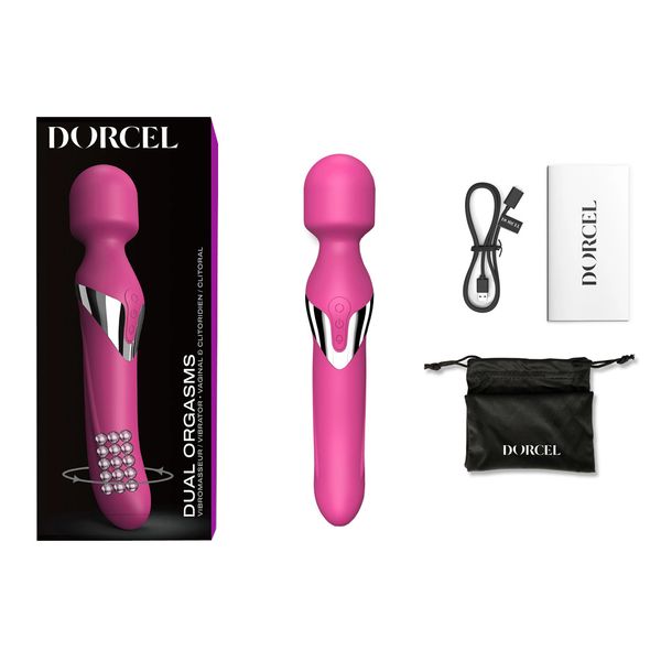 Silikonowy masażer ciała Dorcel + kobiece perfumy. zdjęcie 5