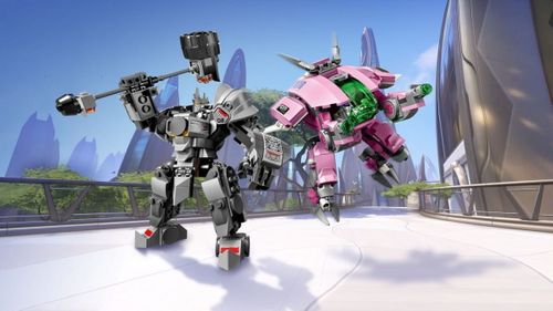 Lego Overwatch D.Va & Reinhardt na Arena.pl